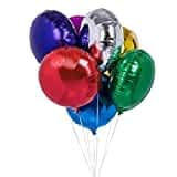 Round Maylar Balloons 18 Inch 50 Pack