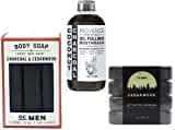 Activated Charcoal Bundle, Cedarwood Soap and Charcoal Mouthwash