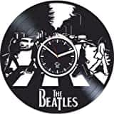 A Laser Cut Vinyl Clock of The Beatles